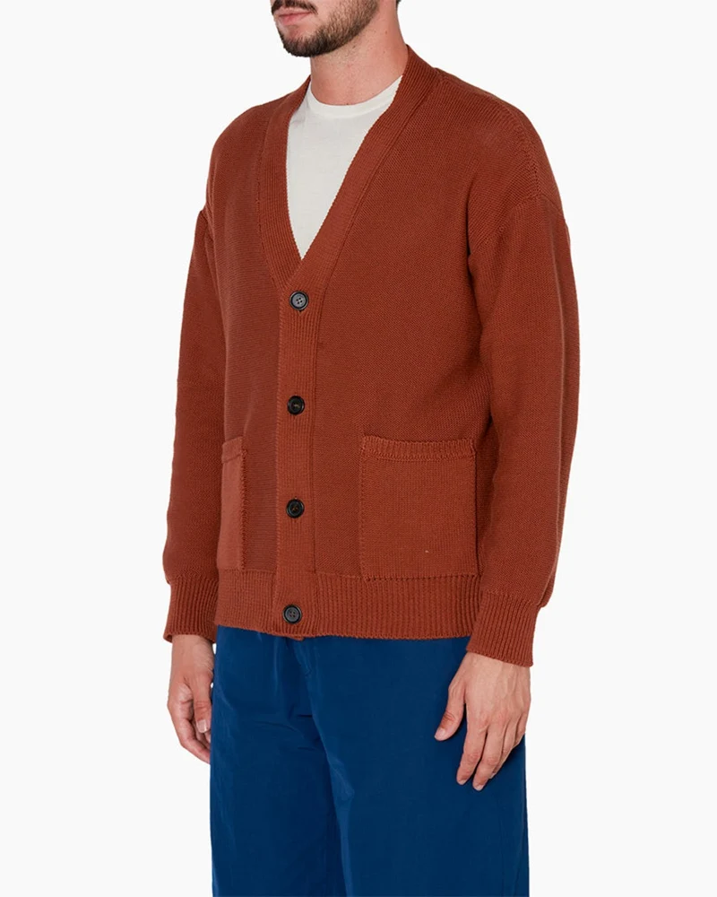 Roberto Collina - Cardigan En Maille - Marron
