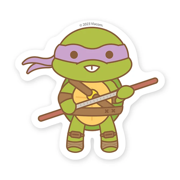 Autocollant TMNT Donatello
