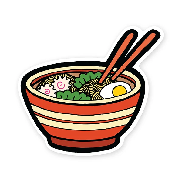 Autocollant Ramen
