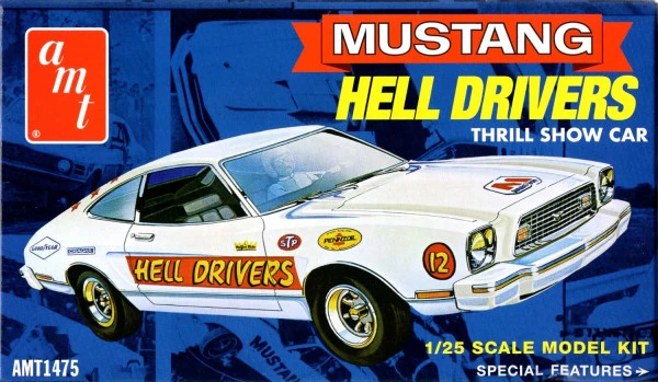 Modèle à coller Mustang Hell Drivers