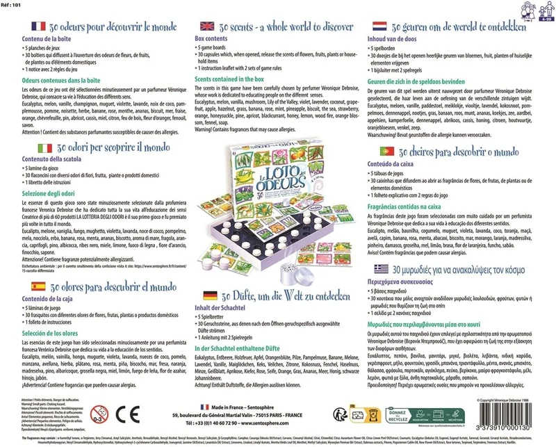 Le loto des odeurs