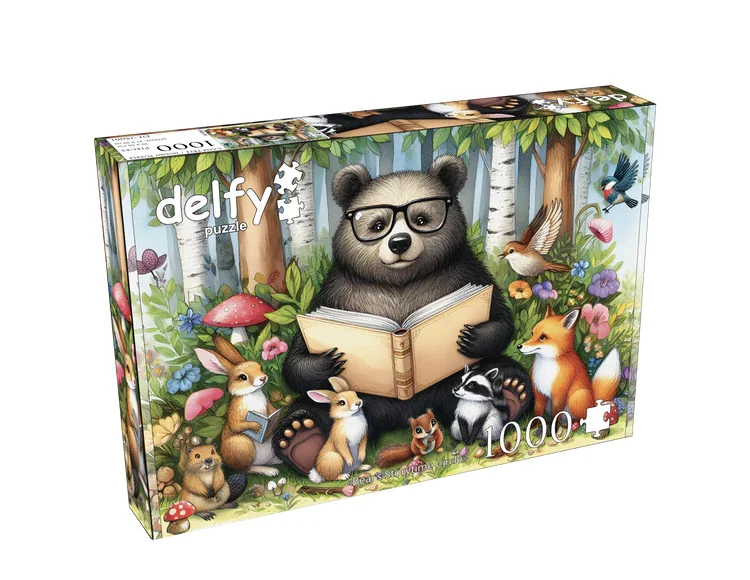 Bear storytime circle, 1000 pièces