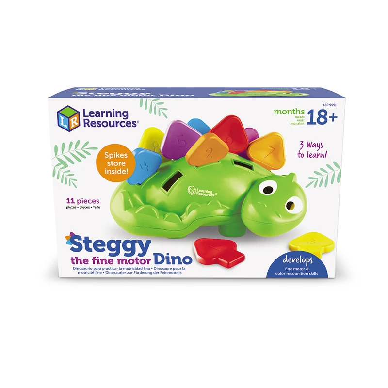Steggy le dino à motricité fine