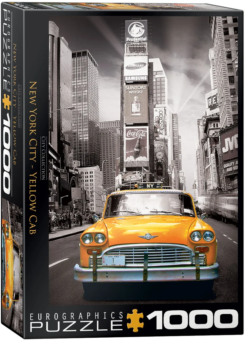 New York City Yellow Cab, 1000 pièces