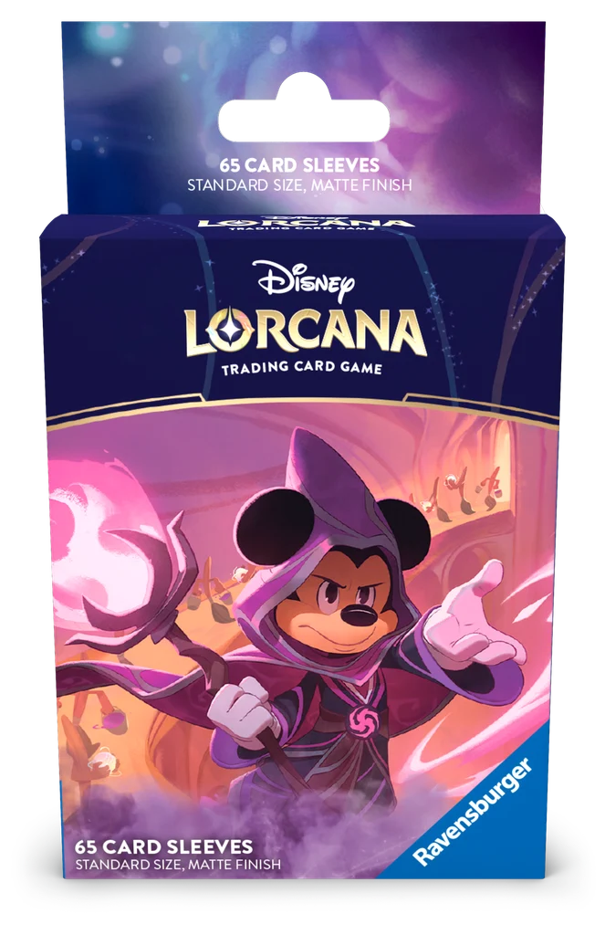 Lorcana 08 Protecteurs de cartes Mickey Mouse