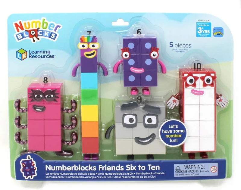 Numberblocks amis de 6 à 10