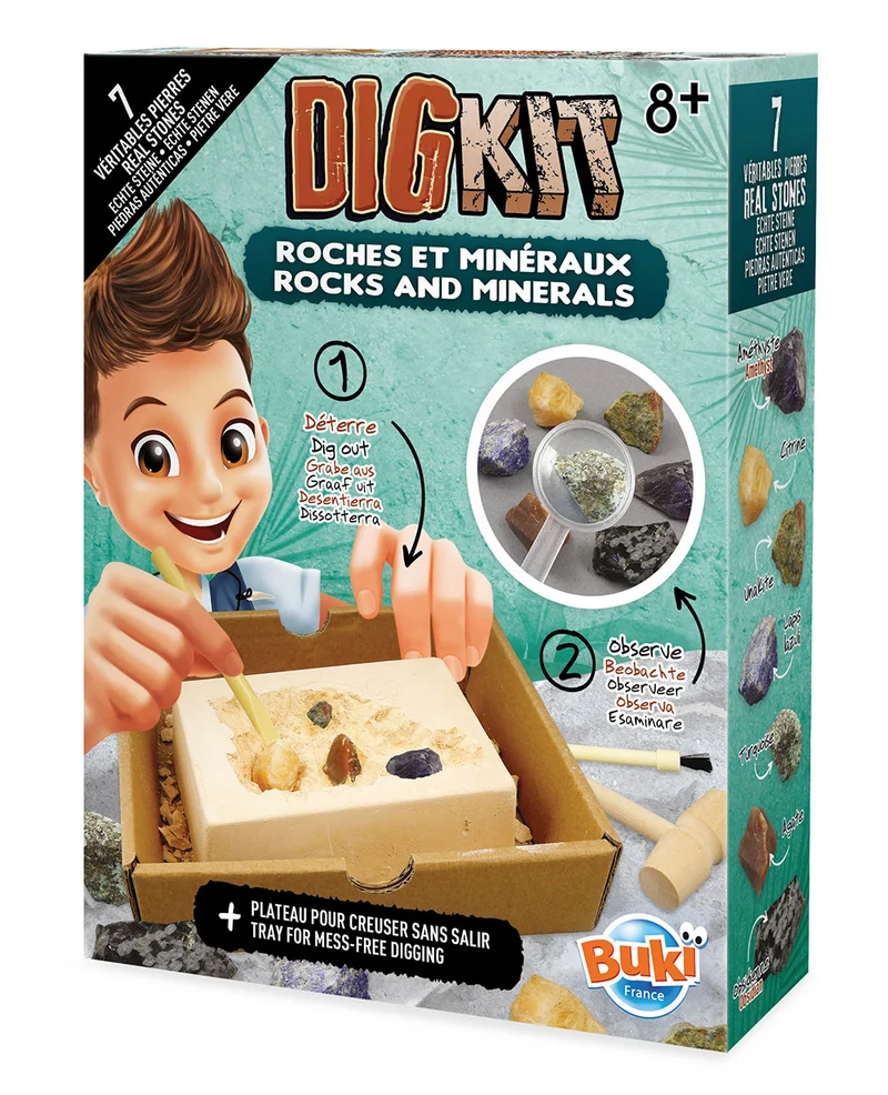 Buki - Dig'Kit Roches et minéraux
