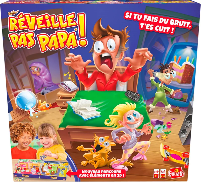 Jeu Ne Réveillez pas papa
