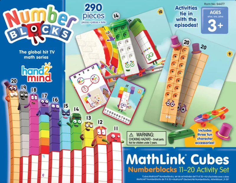Numberblock Mathlinks 11-20