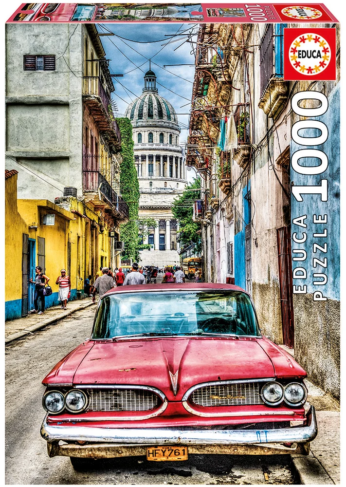 Voiture de la Havane, 1000 pièces