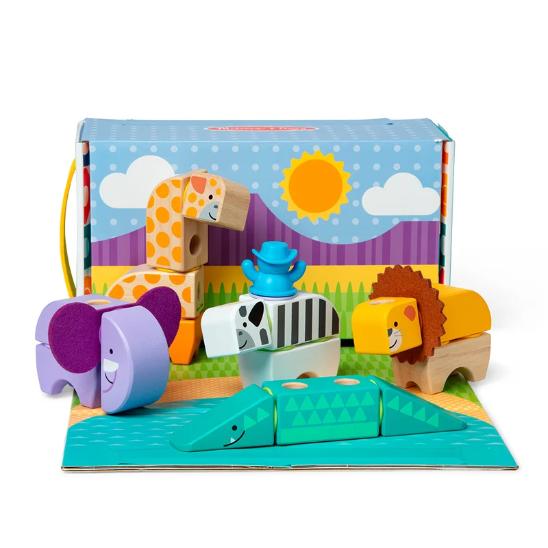 Blockables - Kit de jeu Safari 34 pièces