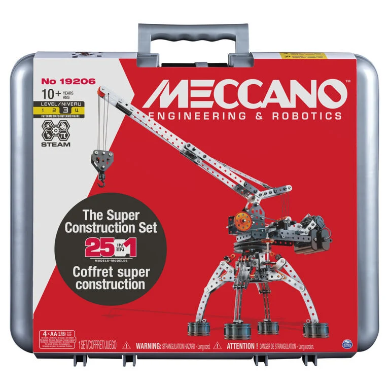 Valise Super construction Meccano