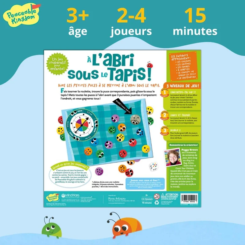 À l'abri sous le tapis