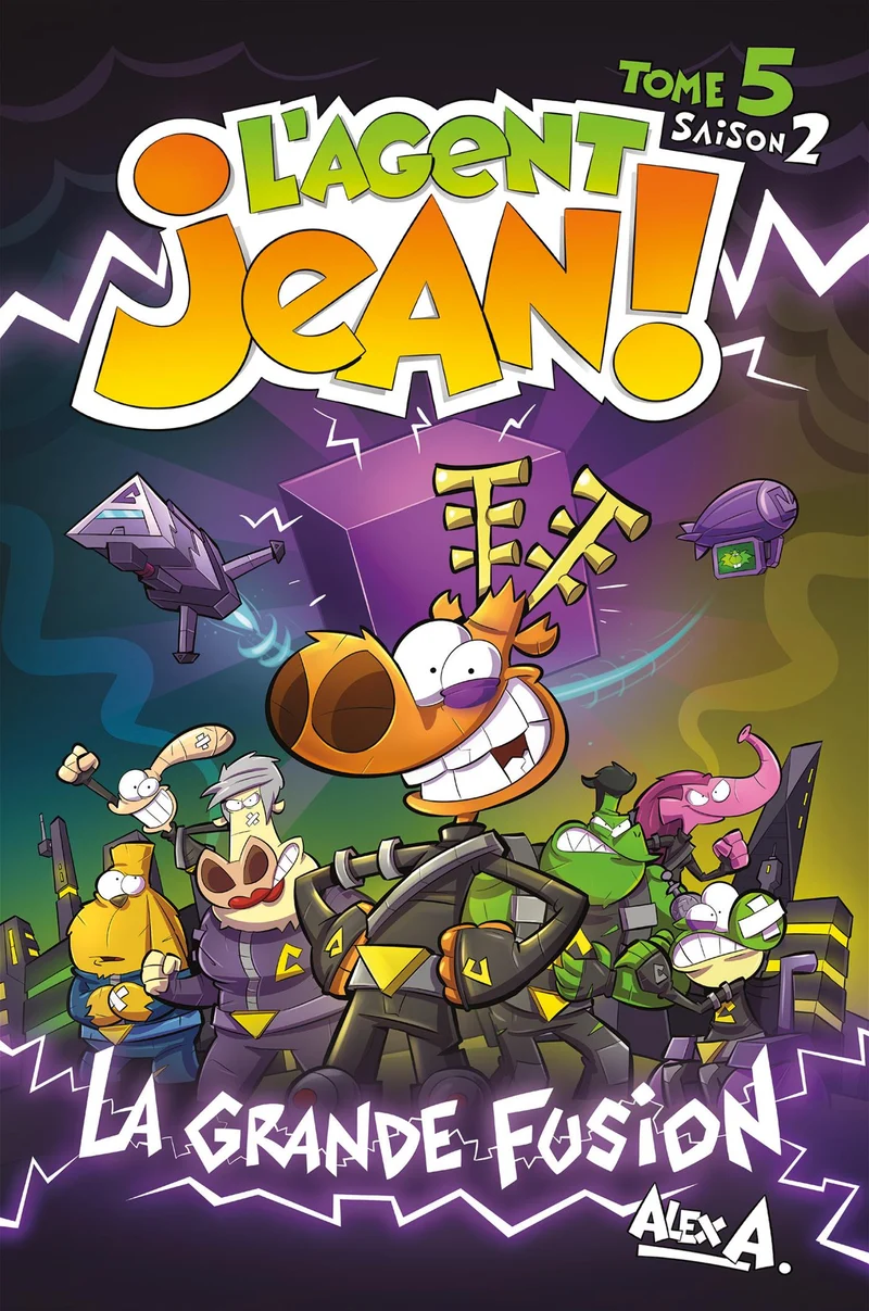 L'Agent Jean! S2T5 La grande fusion