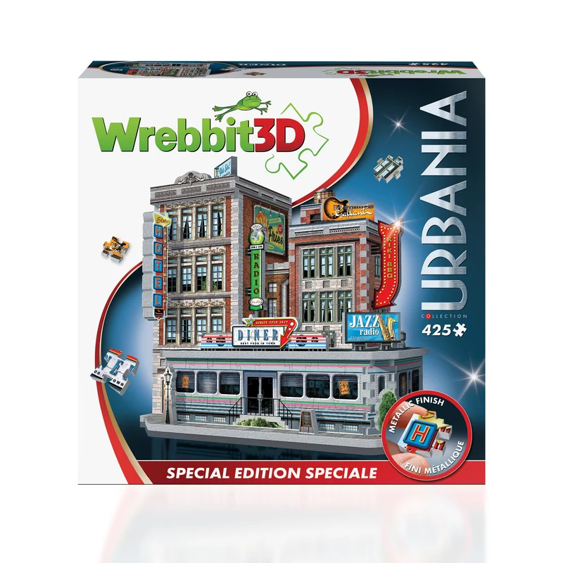 Wrebbit 3D Diner des années 50