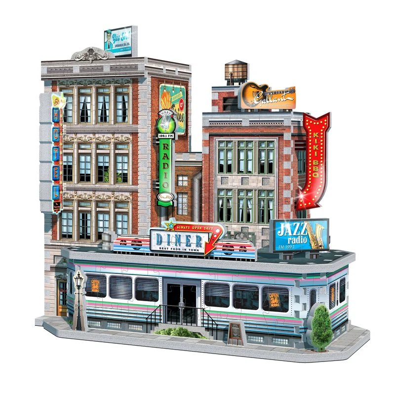 Wrebbit 3D Diner des années 50