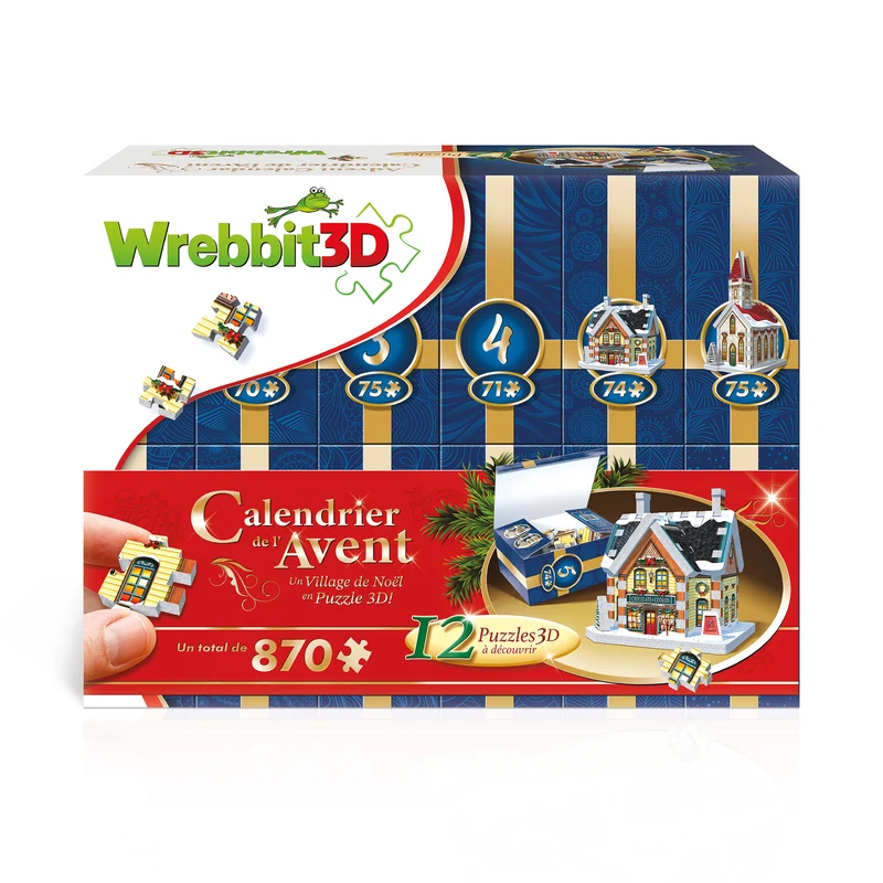 Calendrier de l'Avent 3D