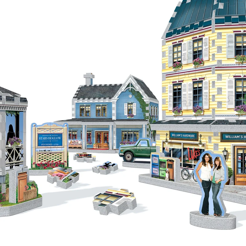 Wrebbit 3D Gilmore Girls Stars Hollow