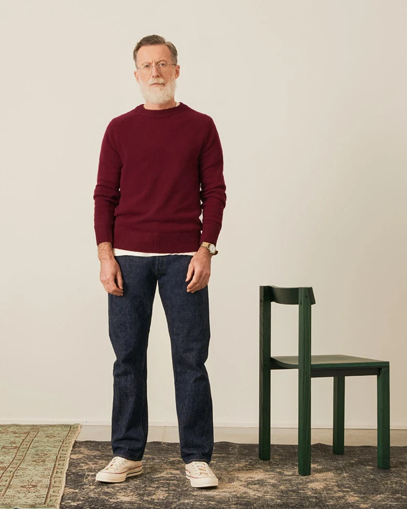 Merci - Pull Boxy En Cachemire - Bordeaux