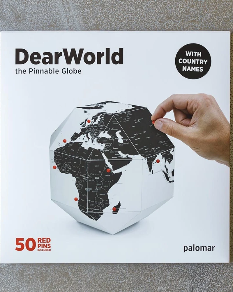 Palomar - Globe Terrestre Here By Countries