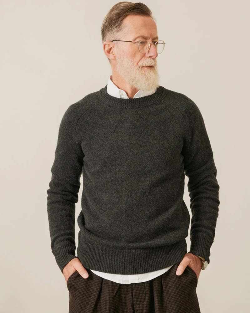 Merci - Pull Boxy En Cachemire - Fusain