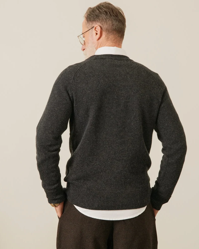 Merci - Pull Boxy En Cachemire - Fusain