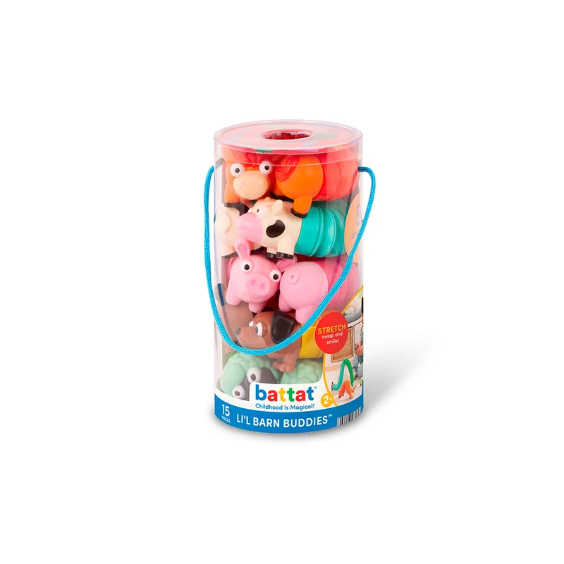 Battat Ens. de tubes sensoriels Li'l Barn Buddies