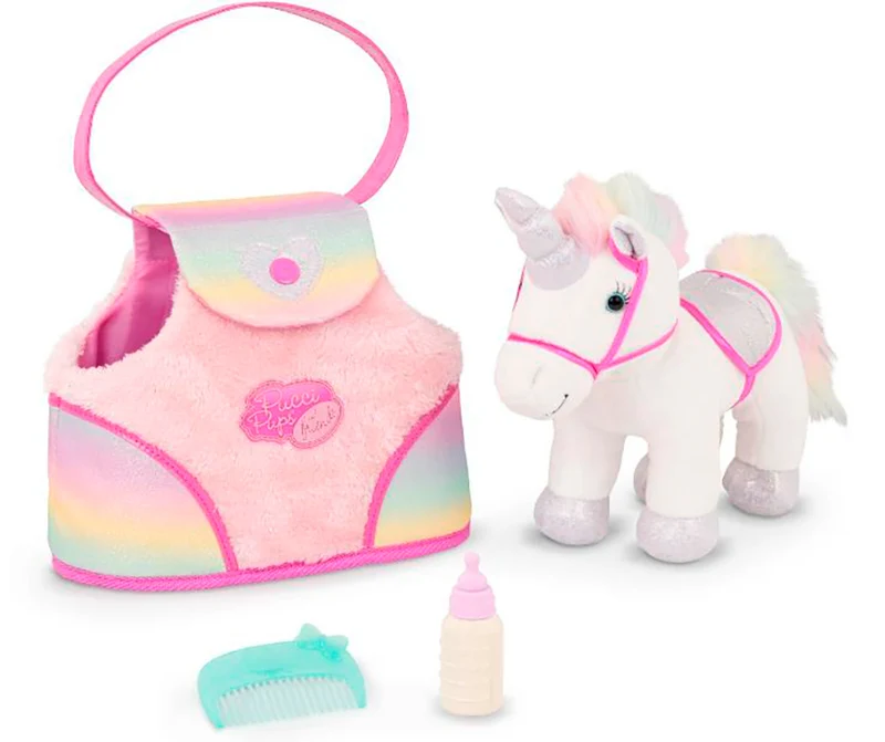 Pucci Pups - Sac Arc-en-ciel & licorne étincelante