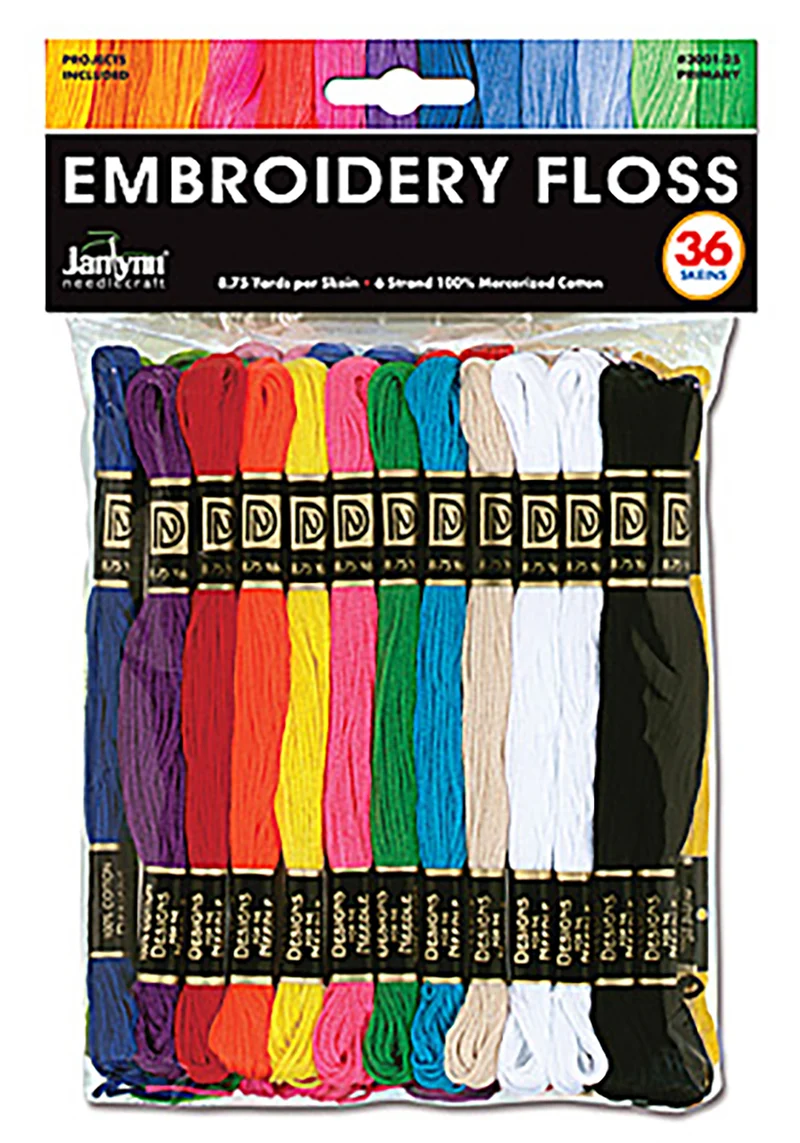 Ensemble fils à broder