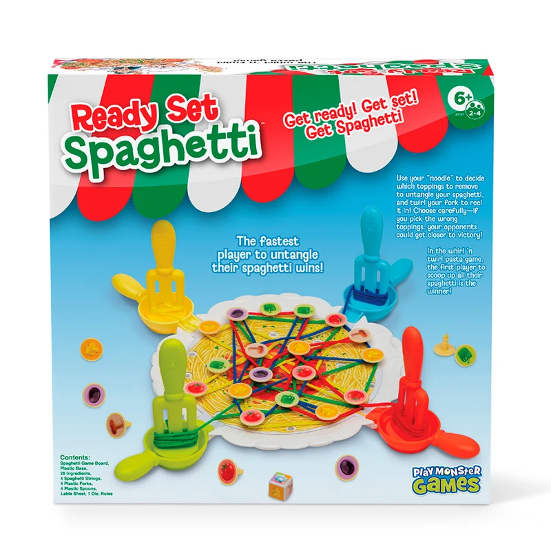 Jeu À vos marques, prêts, spaghetti