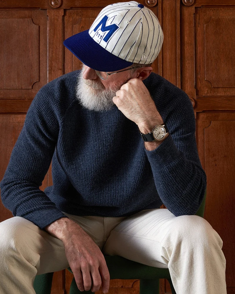 Merci - Pull En Laine - Bleu