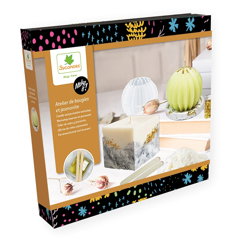 Make it! - Atelier de bougies et Jesmonite