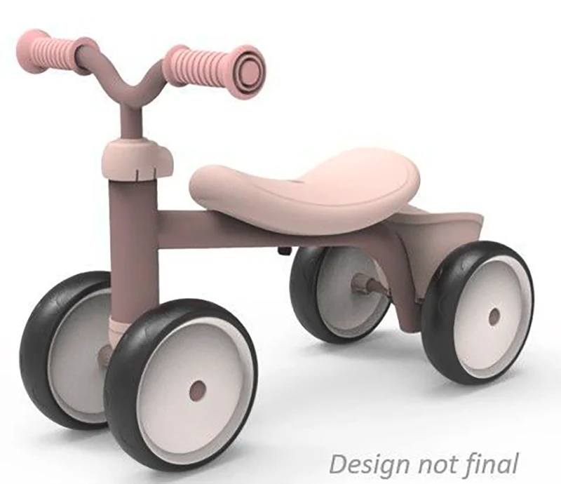 Smoby - Porteur Rookie Rose