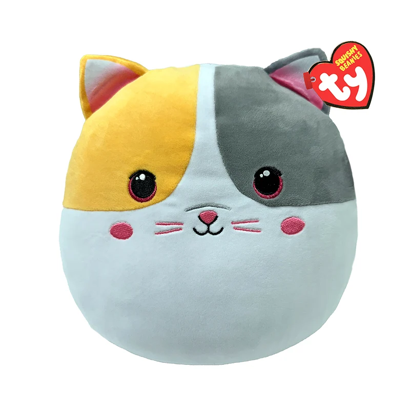 TY Beanie Squishy Snuggles le chat 10''