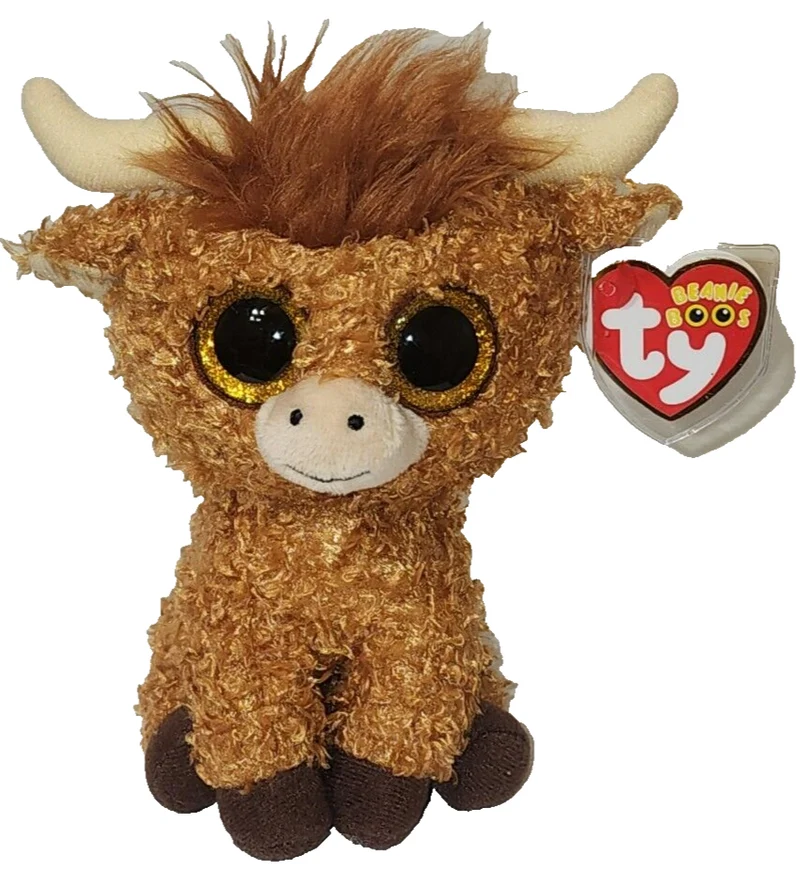 TY Beanie Boos Alfie la vache Highland