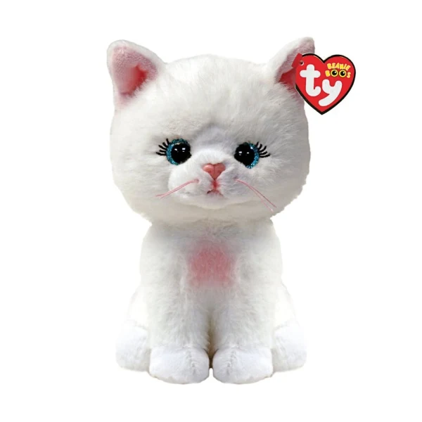 TY Beanie Boos Amélia le chat blanc