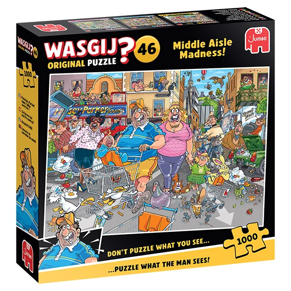 Wasgij #46 Frénésie d'achat dans l'allée centrale!