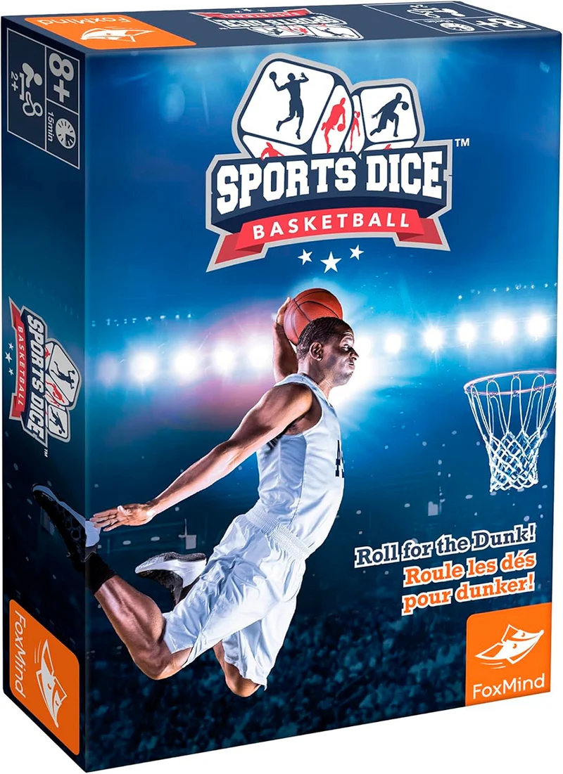 Sport Dice Basketball (Bilingue)