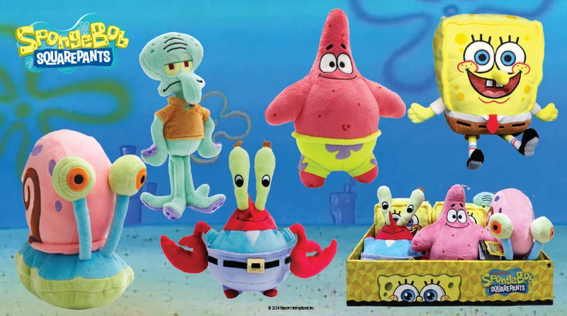 Peluche Bob l'Éponge assorti