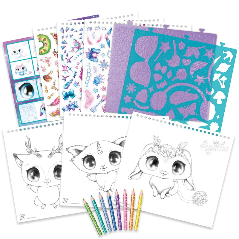 Carnet de croquis créatif -Animoulous