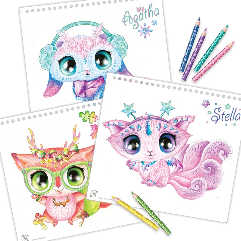 Carnet de croquis créatif -Animoulous