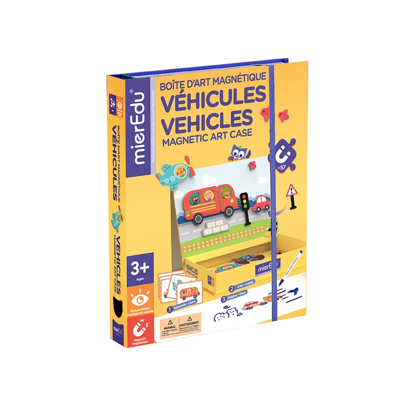 Boite d'art magnétique - Véhicules