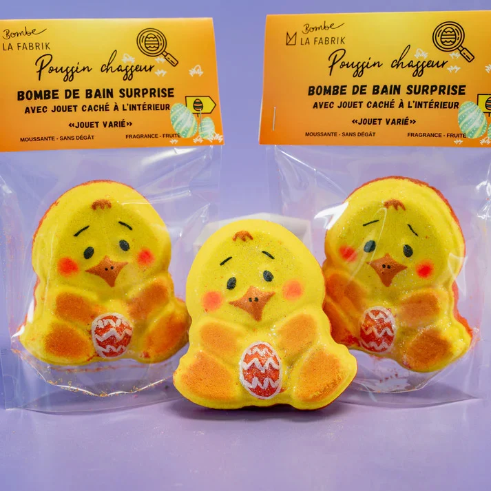 Bombe de bain surprise - Le poussin