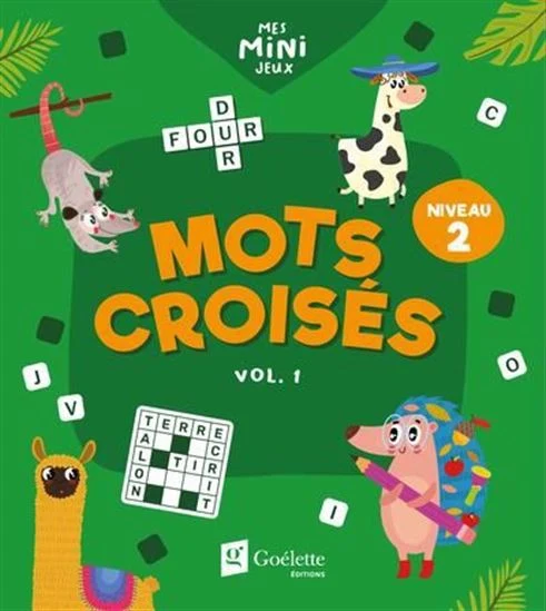 Mots croisés Niveau 2 volume 01