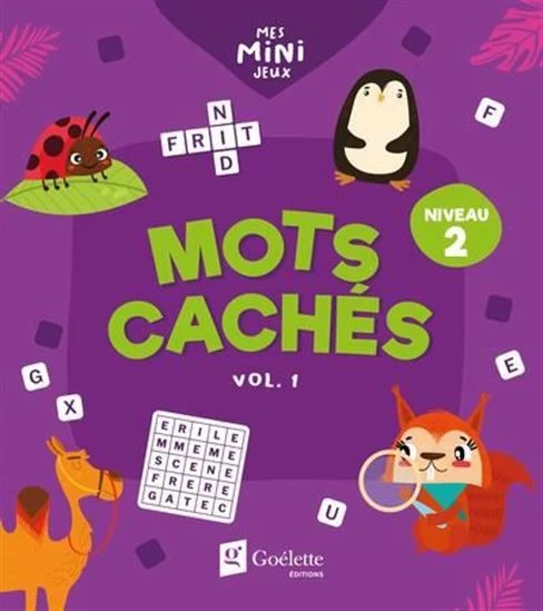 Mots cachés Niveau 2 volume 01