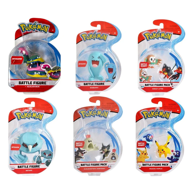 Pokémon figurine Battle ou battle pack assortis