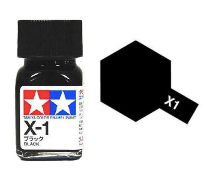 Peinture à l'huile black EX1