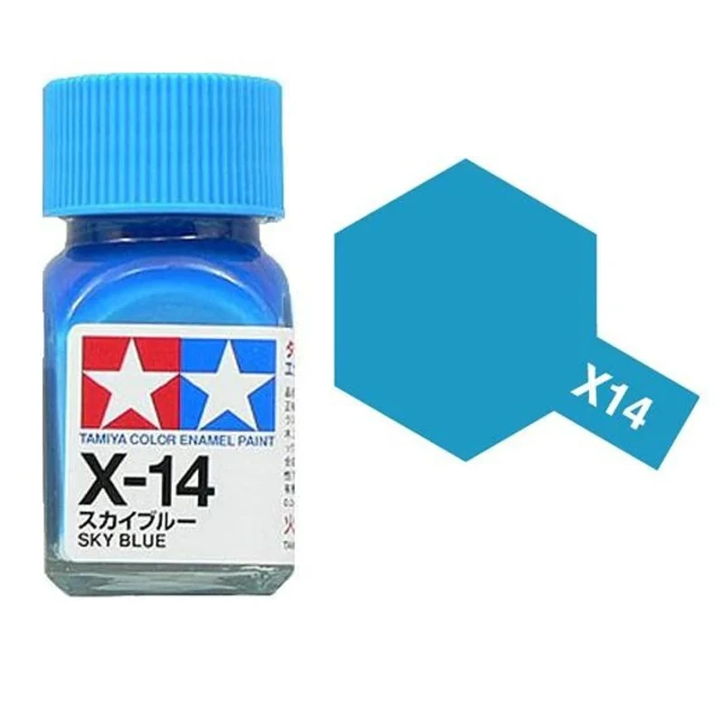 Peinture à l'huile sky blue EX14