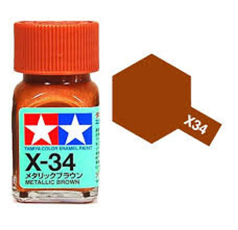 Peinture à l'huile metallic brown EX34