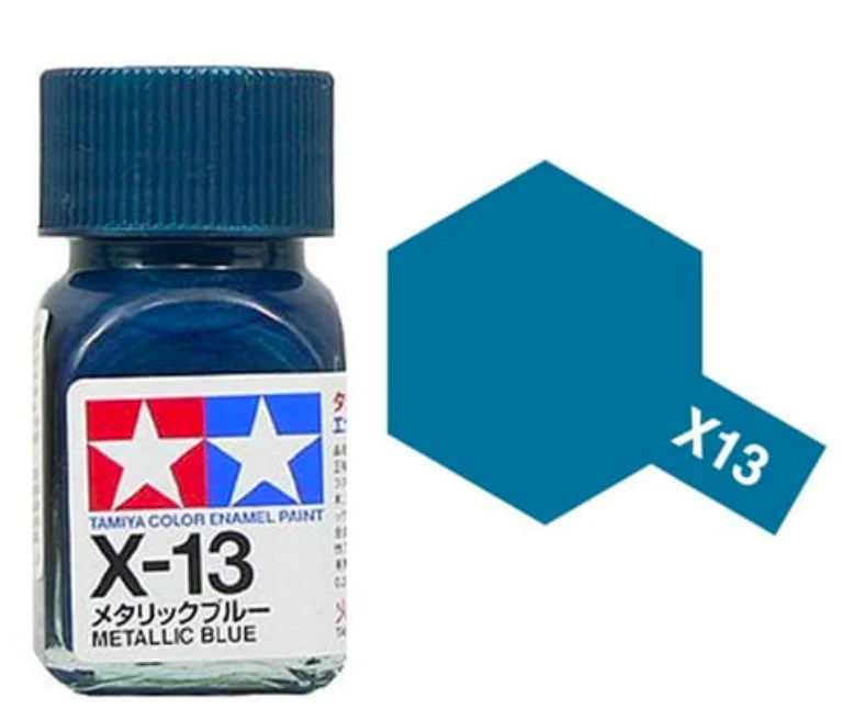 Peinture à l'huile metallic blue EX13